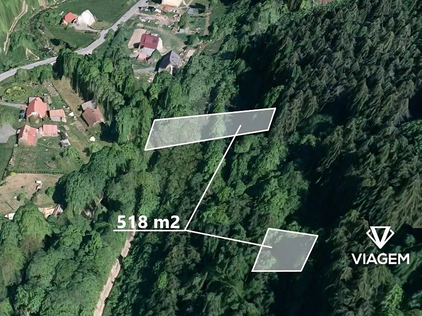 Prodej lesa 518 m²